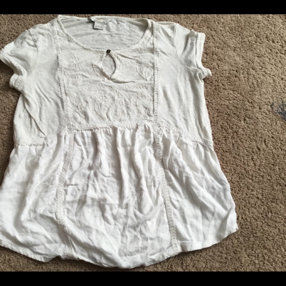 White blouse size small